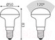 Миниатюра изображения товара Лампа Gauss Elementary R50 6W 450lm 4100K Е14 / 63126