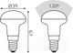 Миниатюра изображения товара Лампа Gauss Elementary E14 4W 3000К / 63114