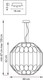 Миниатюра изображения товара Люстра Lightstar Siena 720807 (MD2095/80A)