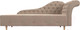 Миниатюра изображения товара Тахта Лига Диванов Камерон 307 правый / 110090 (велюр бежевый)