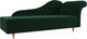 Миниатюра изображения товара Тахта Лига Диванов Камерон 307 правый / 110093 (велюр зеленый)