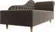 Миниатюра изображения товара Тахта Лига Диванов Камерон 307 правый / 110094 (велюр коричневый)