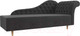 Миниатюра изображения товара Тахта Лига Диванов Камерон 307 правый / 110095 (велюр серый)