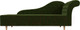 Миниатюра изображения товара Тахта Лига Диванов Камерон 307 правый / 110101 (микровельвет зеленый)