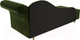 Миниатюра изображения товара Тахта Лига Диванов Камерон 307 правый / 110101 (микровельвет зеленый)