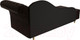 Миниатюра изображения товара Тахта Лига Диванов Камерон 307 правый / 110103 (микровельвет коричневый)