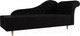 Миниатюра изображения товара Тахта Лига Диванов Камерон 307 правый / 110106 (микровельвет черный)