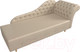 Миниатюра изображения товара Тахта Лига Диванов Камерон 307 правый / 110110 (экокожа бежевый)