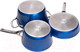 Миниатюра изображения товара Набор кухонной посуды Galaxy GL 9515 (синий)