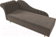 Миниатюра изображения товара Тахта Лига Диванов Камерон 307 левый / 110094 (велюр коричневый)