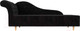 Миниатюра изображения товара Тахта Лига Диванов Камерон 307 левый / 110097 (велюр черный)