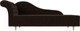 Миниатюра изображения товара Тахта Лига Диванов Камерон 307 левый / 110103 (микровельвет коричневый)