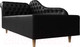 Миниатюра изображения товара Тахта Лига Диванов Камерон 307 левый / 110113 (экокожа черный)