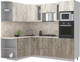 Миниатюра изображения товара Кухонный гарнитур Интерлиния Мила 1.68x2.4 левая (дуб белый/дуб серый/опал светлый)