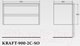 Миниатюра изображения товара Тумба под умывальник BelBagno Kraft-900-2C-SO-CG