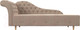 Миниатюра изображения товара Тахта Лига Диванов Камерон 307 левый / 110090 (велюр бежевый)