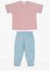 Миниатюра изображения товара Комплект детской одежды Amarobaby Jump /AB-OD21-JUMP22/0632-128 (розовый/мятный, р. 128)