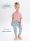 Миниатюра изображения товара Комплект детской одежды Amarobaby Jump /AB-OD21-JUMP22/0632-128 (розовый/мятный, р. 128)