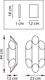 Миниатюра изображения товара Бра Lightstar Siena 720662 (MB2095/6A)