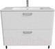 Миниатюра изображения товара Тумба с умывальником IDDIS BRI10WFi95K
