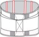 Миниатюра изображения товара Корсет ортопедический пояснично-крестцовый Польза м.1104 тип 321-I (р.3, черный)