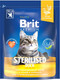 Миниатюра изображения товара Сухой корм для кошек Brit Premium Cat Sterilized Duck & Chicken / 5049318 (400г)