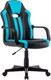 Миниатюра изображения товара Кресло геймерское Brabix Stripe GM-202 / 532509 (экокожа, черный/голубой)