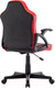 Миниатюра изображения товара Кресло геймерское Brabix Stripe GM-203 / 532512 (экокожа, черный/красный)