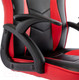 Миниатюра изображения товара Кресло геймерское Brabix Stripe GM-203 / 532512 (экокожа, черный/красный)