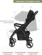 Миниатюра изображения товара Детская прогулочная коляска INDIGO Sigma Lux (черный)