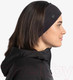 Миниатюра изображения товара Повязка на голову Buff Merino Wide Headband Solid Black (129441.999.10.00)