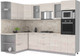 Миниатюра изображения товара Кухонный гарнитур Интерлиния Мила 1.68x2.8 левая (вудлайн кремовый/малага)