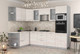 Миниатюра изображения товара Кухонный гарнитур Интерлиния Мила 1.68x2.8 левая (вудлайн кремовый/малага)