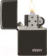 Миниатюра изображения товара Зажигалка Zippo Classic с логотипом / 24756ZL (черный)