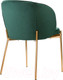 Миниатюра изображения товара Стул Bergenson Bjorn Coral / BEAR-CO10888 (темно-зеленый)