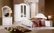 Миниатюра изображения товара Комплект мебели для спальни ФорестДекоГрупп Луиза 6.Д1 (слоновая кость)