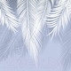 Миниатюра изображения товара Фотообои листовые Citydecor Пальмовые листья (300x260, голубой)