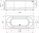 Миниатюра изображения товара Ванна акриловая Radomir Вальс 180x80 / 1-01-2-0-1-183K
