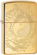 Миниатюра изображения товара Зажигалка Zippo Tiger And Dragon Design / 49024 (золотистый)