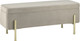 Миниатюра изображения товара Банкетка Stool Group Болейн с ящиком / 20A544VF-MOMO-3 (велюр бежевый)