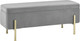 Миниатюра изображения товара Банкетка Stool Group Болейн с ящиком / 20A544VF-MOMO-38 (велюр серый)
