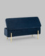 Миниатюра изображения товара Банкетка Stool Group Болейн с ящиком / 20A544VF-MOMO-46 (велюр синий)