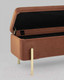 Миниатюра изображения товара Банкетка Stool Group Болейн с ящиком / 20A544VF-MOMO-10 (велюр террактовый)