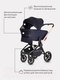 Миниатюра изображения товара Детская универсальная коляска MOWbaby Zoom PU 2 в 1 / RA086 (Gold Black)