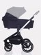 Миниатюра изображения товара Детская универсальная коляска MOWbaby Zoom PU 2 в 1 / RA086 (Silver Black)