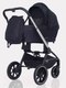 Миниатюра изображения товара Детская универсальная коляска MOWbaby Zoom PU 2 в 1 / RA086 (Silver Black)