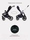 Миниатюра изображения товара Детская универсальная коляска MOWbaby Zoom PU 2 в 1 / RA086 (Silver Black)