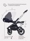 Миниатюра изображения товара Детская универсальная коляска MOWbaby Zoom PU 2 в 1 / RA086 (Silver Black)