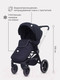 Миниатюра изображения товара Детская универсальная коляска MOWbaby Zoom PU 2 в 1 / RA086 (Silver Black)
