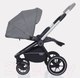 Миниатюра изображения товара Детская универсальная коляска MOWbaby Zoom PU 2 в 1 / RA086 (Silver Grey)